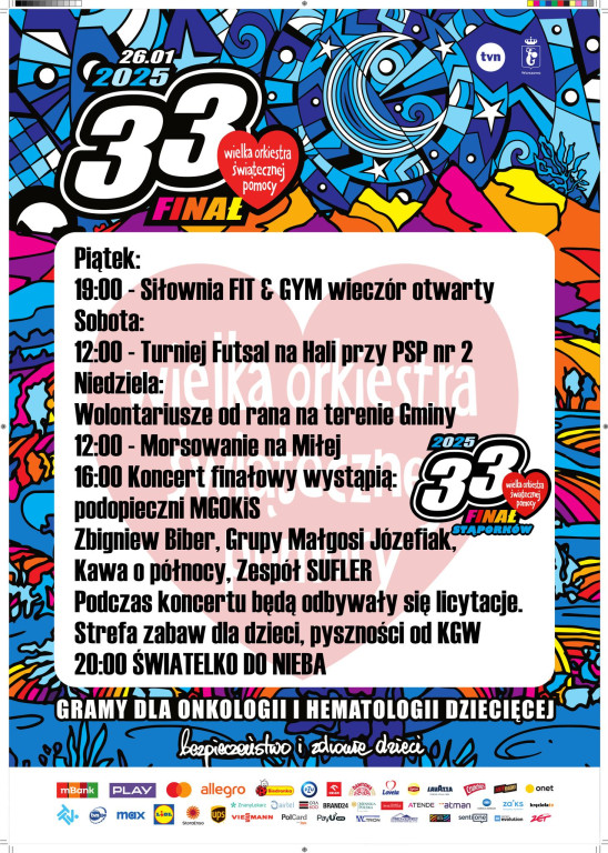 33. Finał WOŚP w powiecie koneckim. KOMPENDIUM