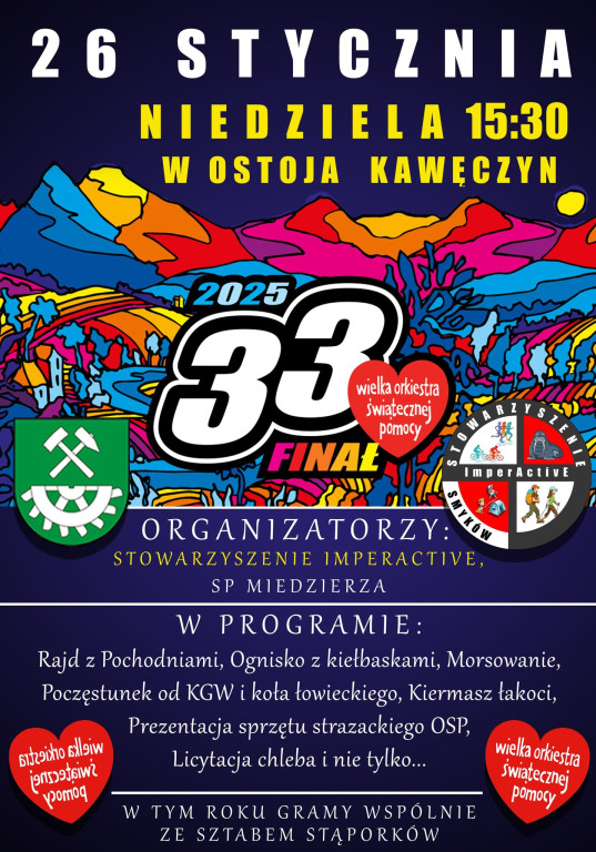 33. Finał WOŚP w powiecie koneckim. KOMPENDIUM