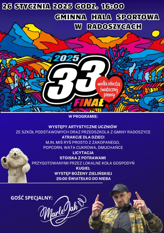 33. Finał WOŚP w powiecie koneckim. KOMPENDIUM