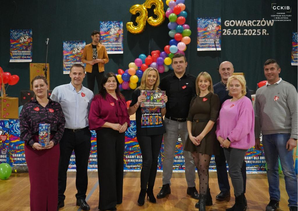 Gowarczów zagrało na rekord podczas 33. Finału WOŚP [wideo, zdjęcia]