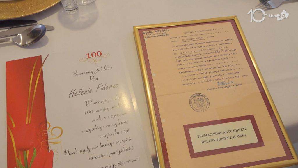 Helena Fidera świętowała 100 urodziny! [wideo, zdjęcia]