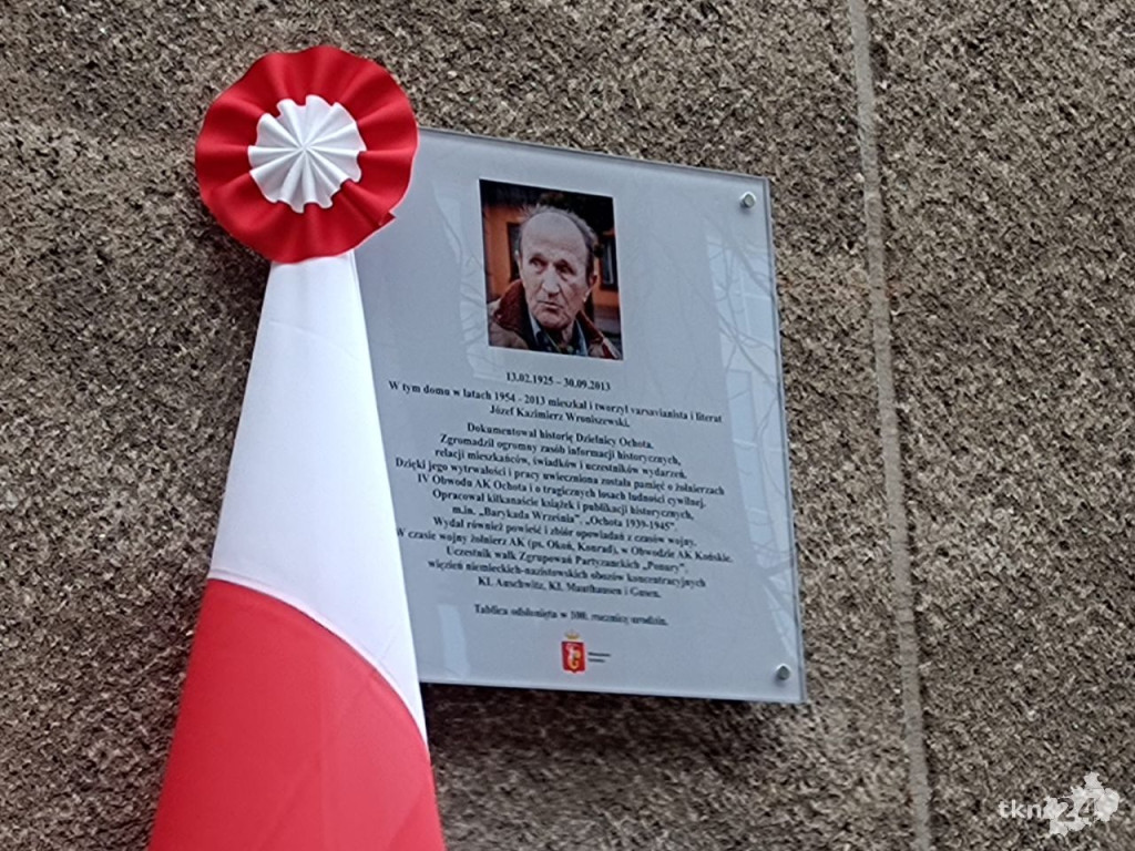 W Warszawie upamiętniono Józefa Wroniszewskiego w 100. rocznicę jego urodzin [zdjęcia]