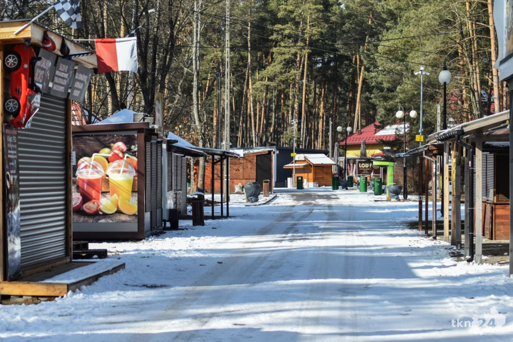 Spokojna Sielpia zimową porą. Tak wygląda Świętokrzyska Ibiza poza sezonem [zdjęcia]