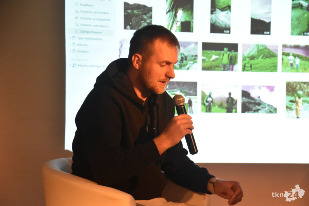 Szymon Stoch opowiadał o pracy przewodnika tatrzańskiego w KCK [wideo, zdjęcia]