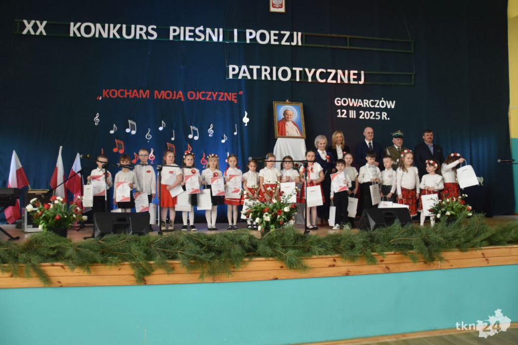 Ponad 250 uczestników na XX Konkursie Pieśni i Poezji Patriotycznej w Gowarczowie [wideo, zdjęcia]