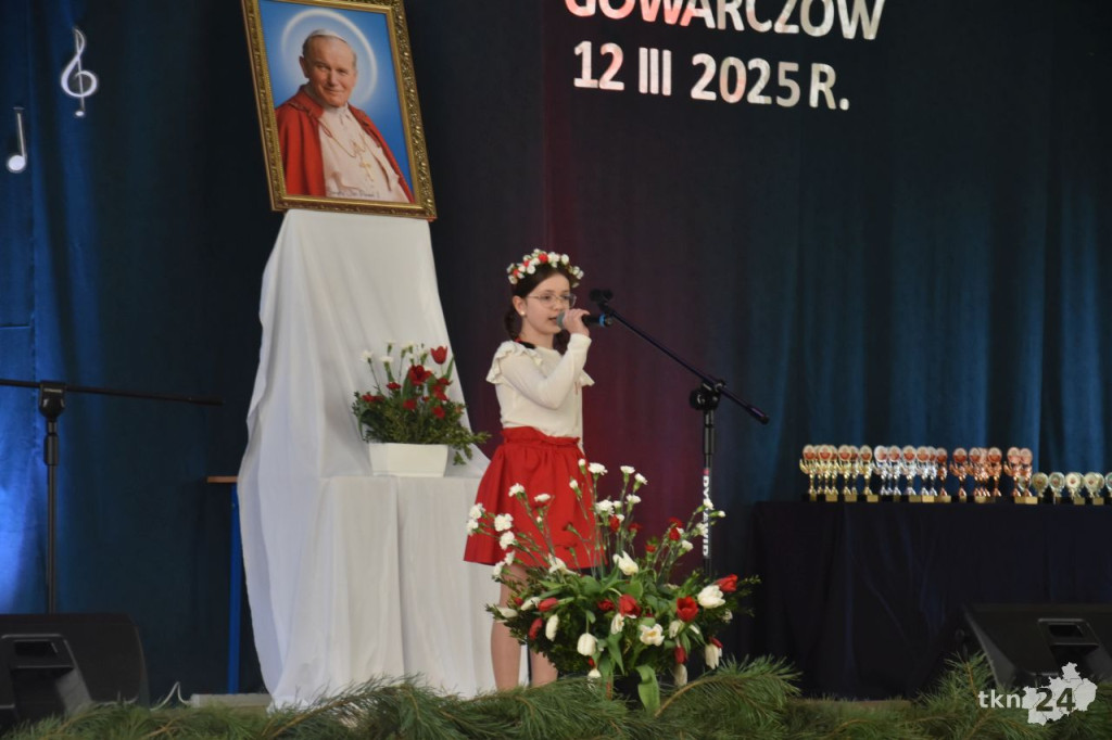 Ponad 250 uczestników na XX Konkursie Pieśni i Poezji Patriotycznej w Gowarczowie [wideo, zdjęcia]