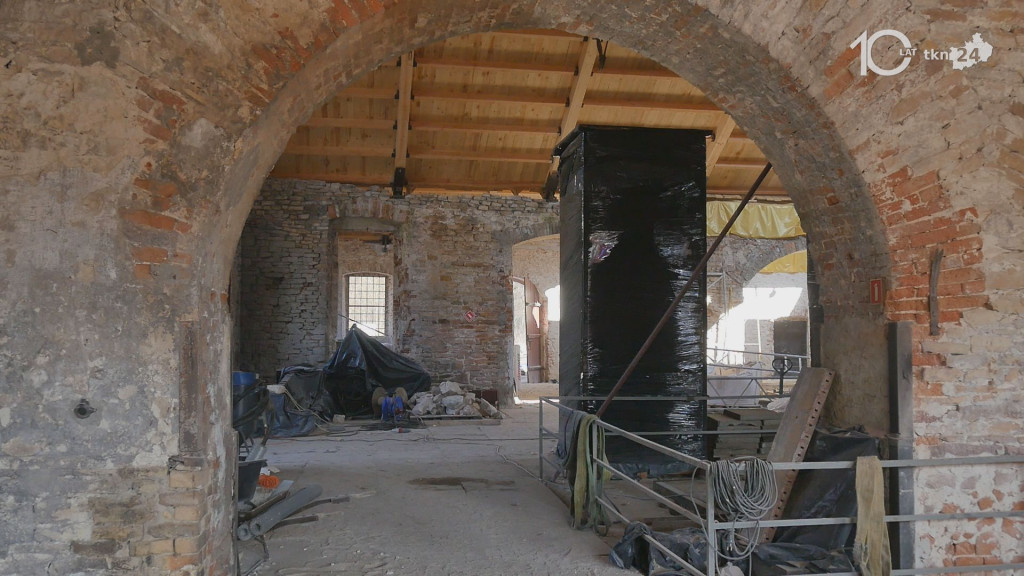 Trwa remont Muzeum Techniki w Sielpi [wideo, zdjęcia]