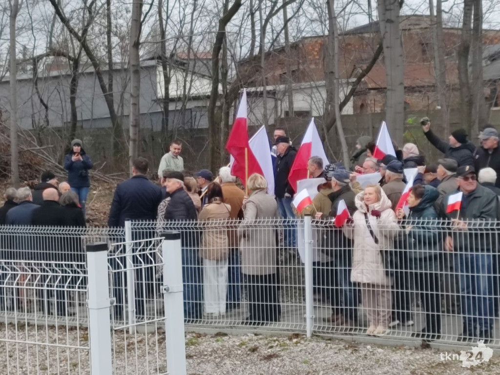 Karol Nawrocki w Końskich. Wzywał do debaty Rafała Trzaskowskiego [wideo, zdjęcia]