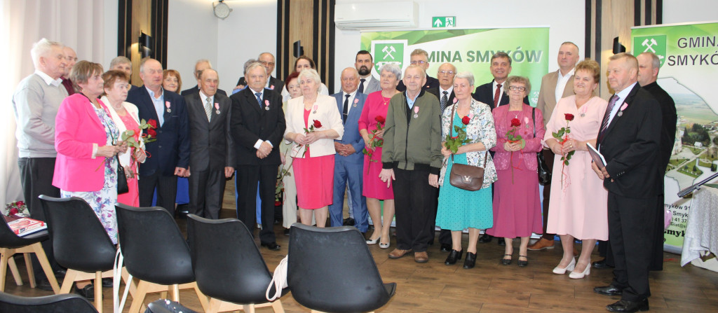 Dwanaście par z gminy Smyków świętowało Złote Gody [zdjęcia]