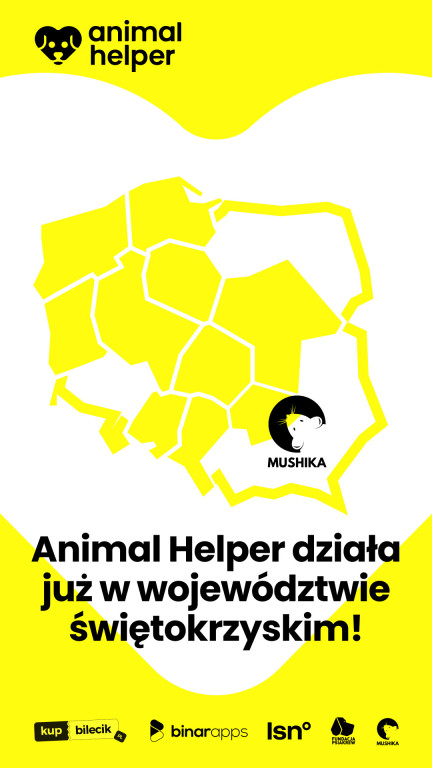 Aplikacja Animal Helper, czyli 112 dla zwierząt działa już w naszym województwie