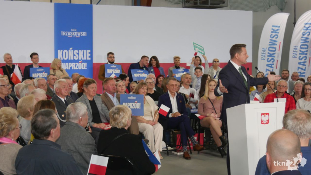 Rafał Trzaskowski w Końskich. Zobaczcie relację zza kulis i ze spotkania! [wideo, zdjęcia]