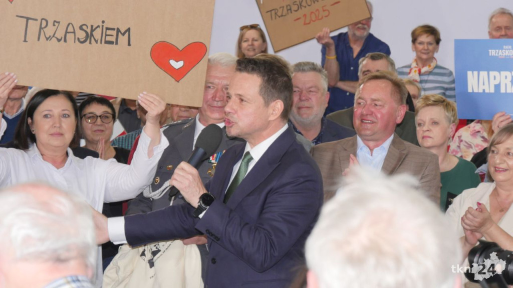 Rafał Trzaskowski w Końskich. Zobaczcie relację zza kulis i ze spotkania! [wideo, zdjęcia]