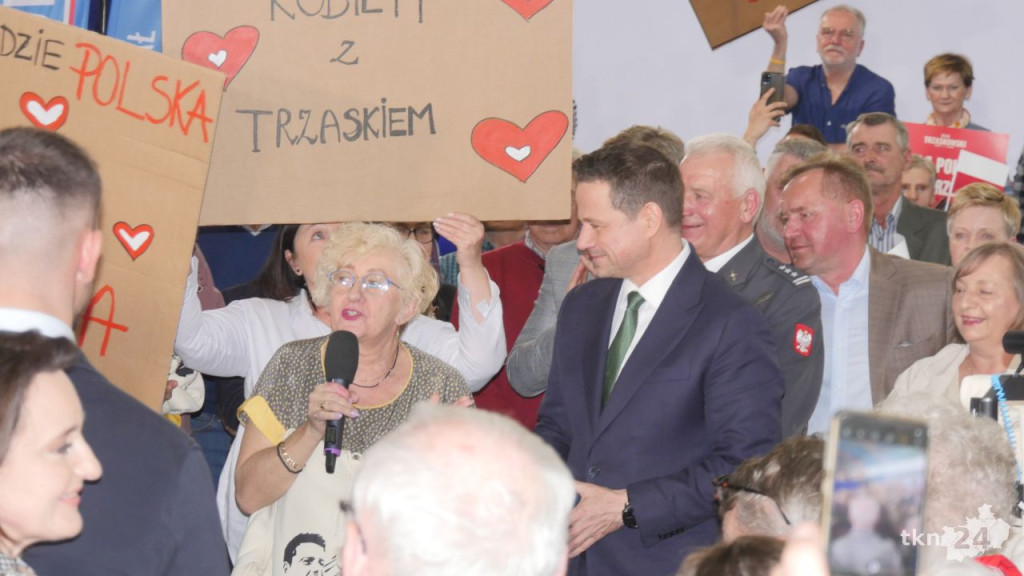 Rafał Trzaskowski w Końskich. Zobaczcie relację zza kulis i ze spotkania! [wideo, zdjęcia]
