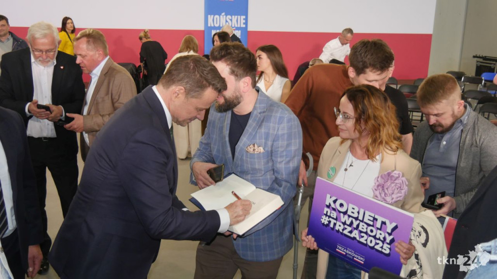 Rafał Trzaskowski w Końskich. Zobaczcie relację zza kulis i ze spotkania! [wideo, zdjęcia]