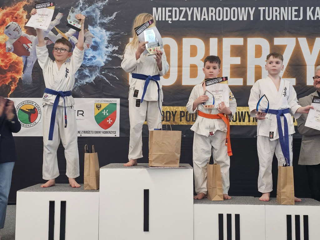 Koneccy Karatecy z sukcesami na Kobierzyce Cup 2025