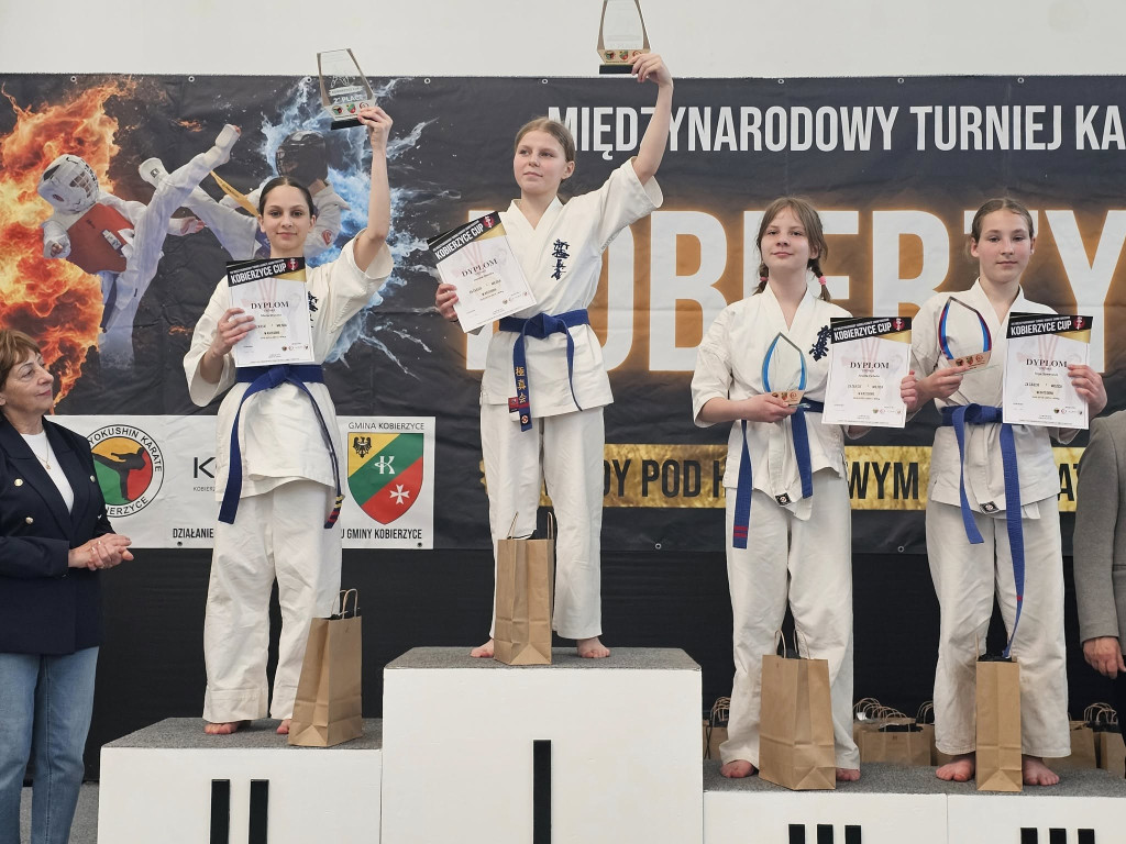 Koneccy Karatecy z sukcesami na Kobierzyce Cup 2025