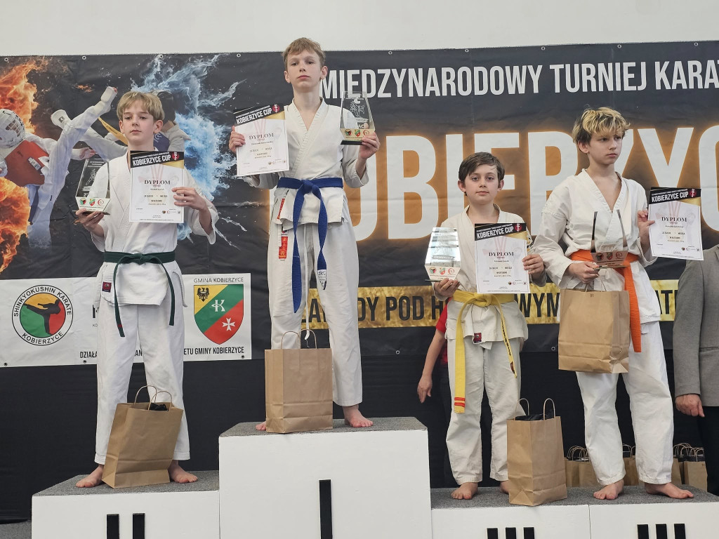 Koneccy Karatecy z sukcesami na Kobierzyce Cup 2025