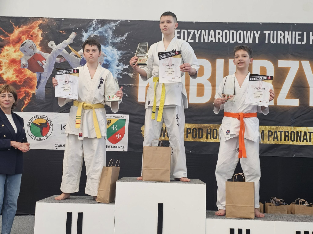 Koneccy Karatecy z sukcesami na Kobierzyce Cup 2025