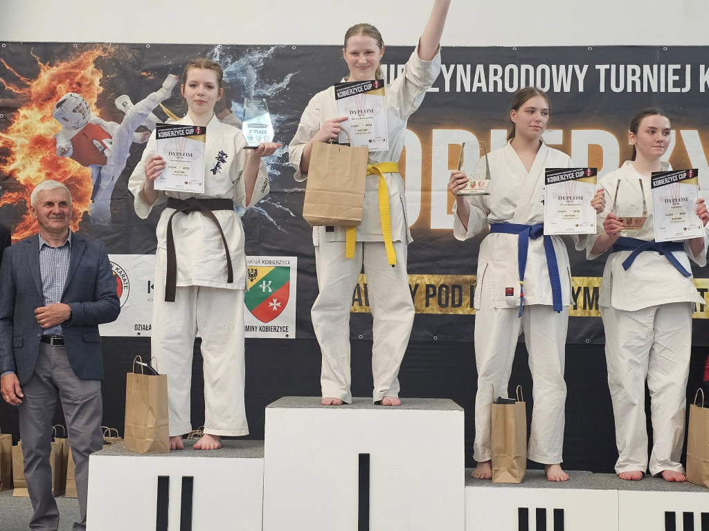 Koneccy Karatecy z sukcesami na Kobierzyce Cup 2025