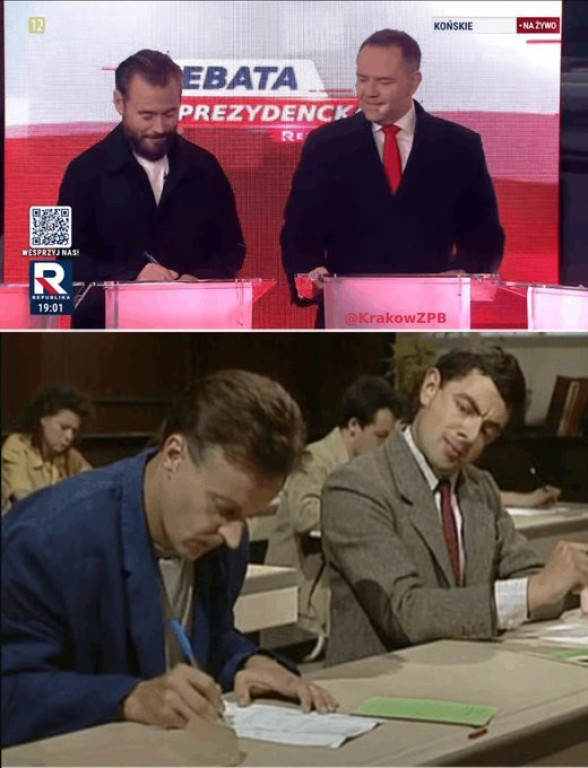 Debata prezydencka w Końskich w krzywym zwierciadle. Zobaczcie memy internautów