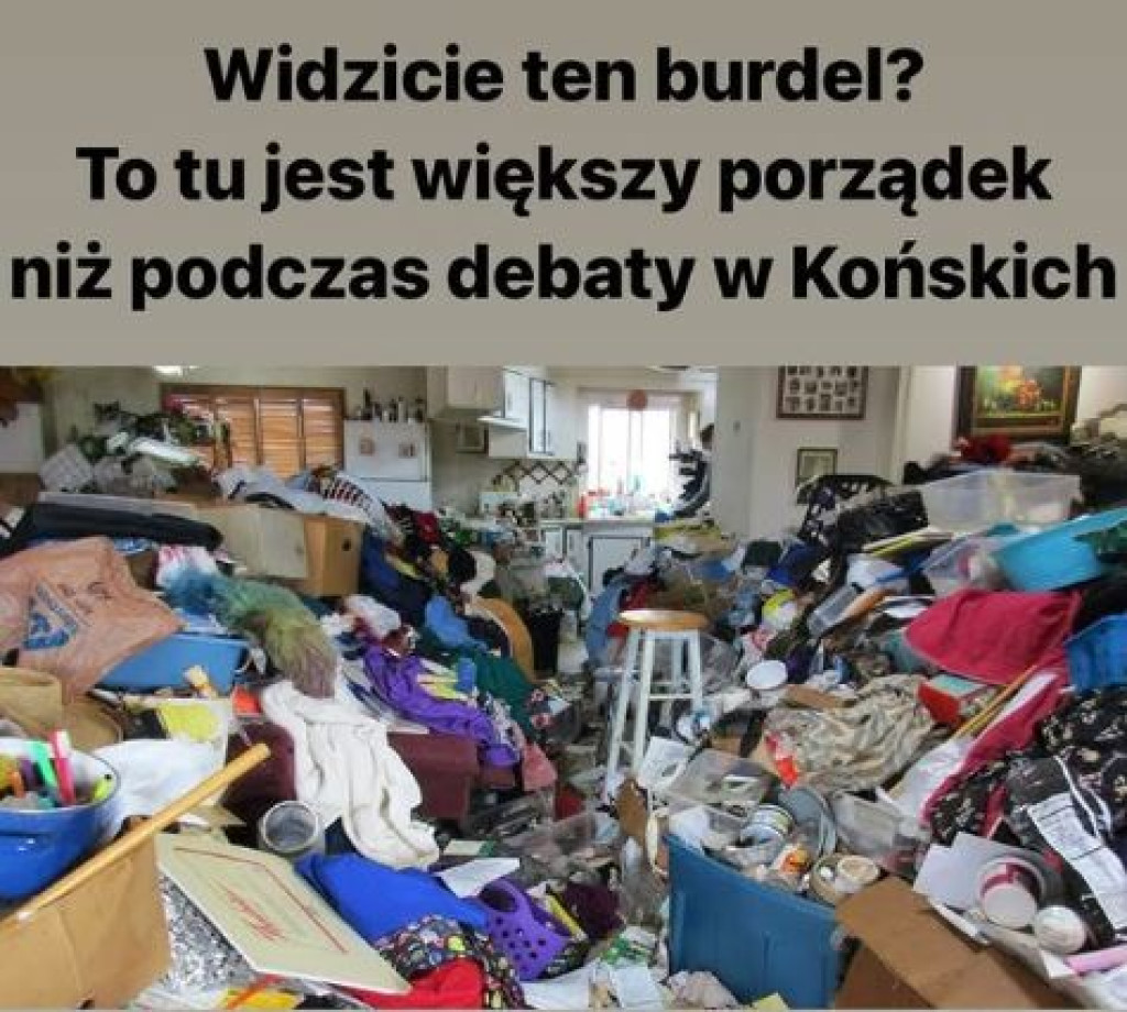 Debata prezydencka w Końskich w krzywym zwierciadle. Zobaczcie memy internautów