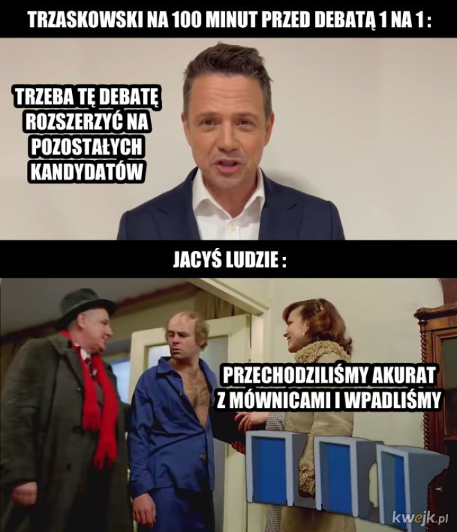 Debata prezydencka w Końskich w krzywym zwierciadle. Zobaczcie memy internautów