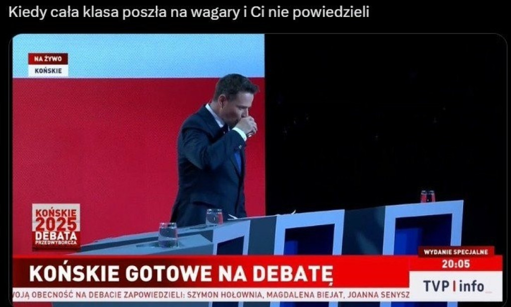 Debata prezydencka w Końskich w krzywym zwierciadle. Zobaczcie memy internautów