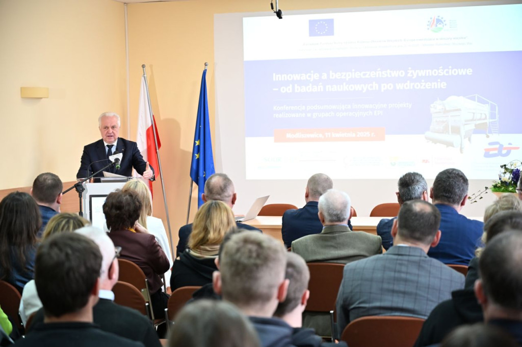O innowacjach w bezpieczeństwie żywnościowym na konferencji w Modliszewicach [zdjęcia]