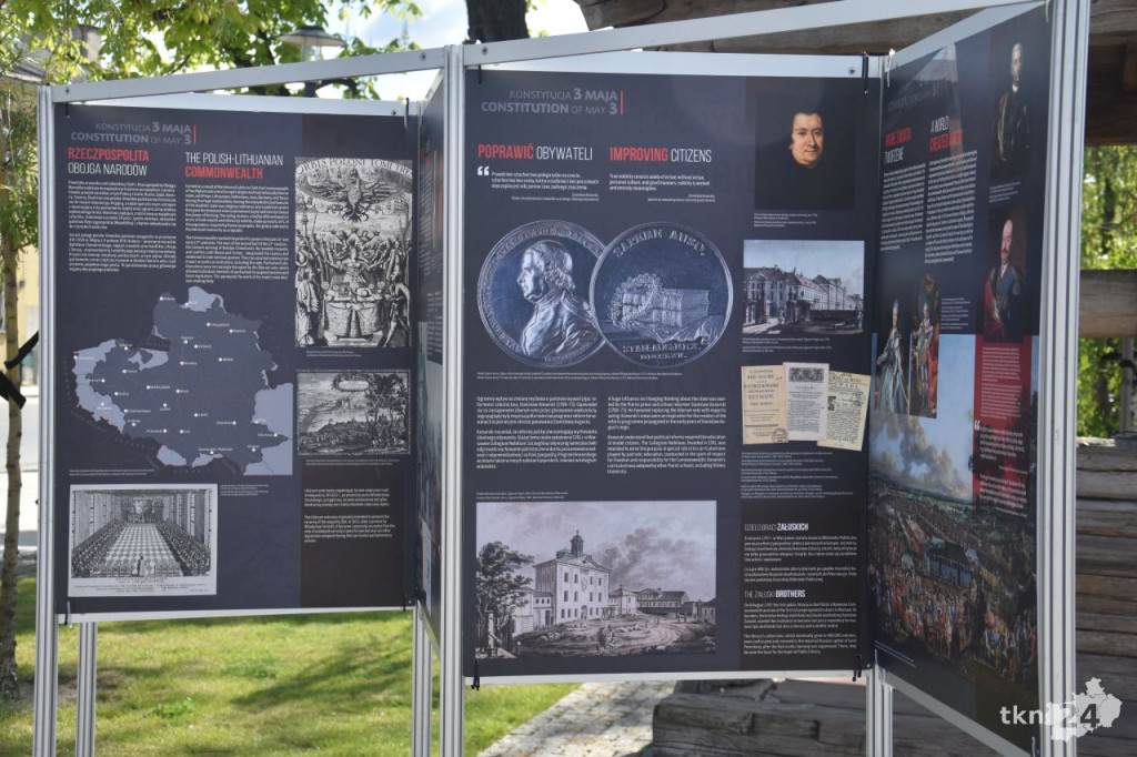 Na Placu Kościuszki stanęła wystawa poświęcona uchwaleniu Konstytucji 3 Maja [zdjęcia]