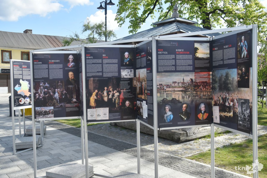 Na Placu Kościuszki stanęła wystawa poświęcona uchwaleniu Konstytucji 3 Maja [zdjęcia]