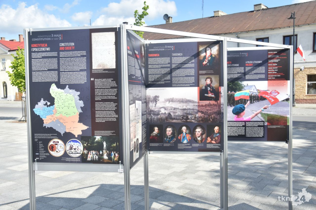 Na Placu Kościuszki stanęła wystawa poświęcona uchwaleniu Konstytucji 3 Maja [zdjęcia]