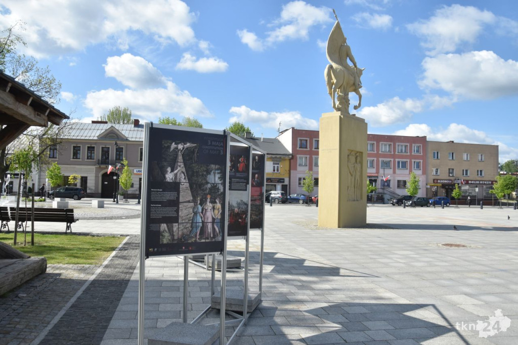 Na Placu Kościuszki stanęła wystawa poświęcona uchwaleniu Konstytucji 3 Maja [zdjęcia]