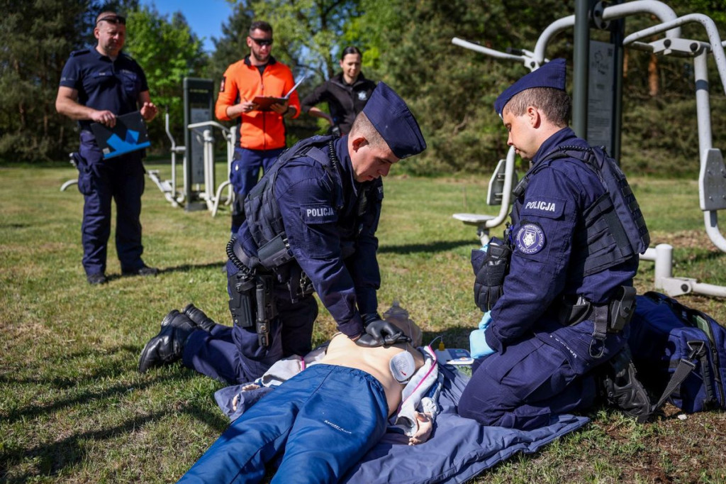 Policjanci z Końskich wicemistrzami wojewódzkich zawodów ratowników policyjnych [zdjęcia]