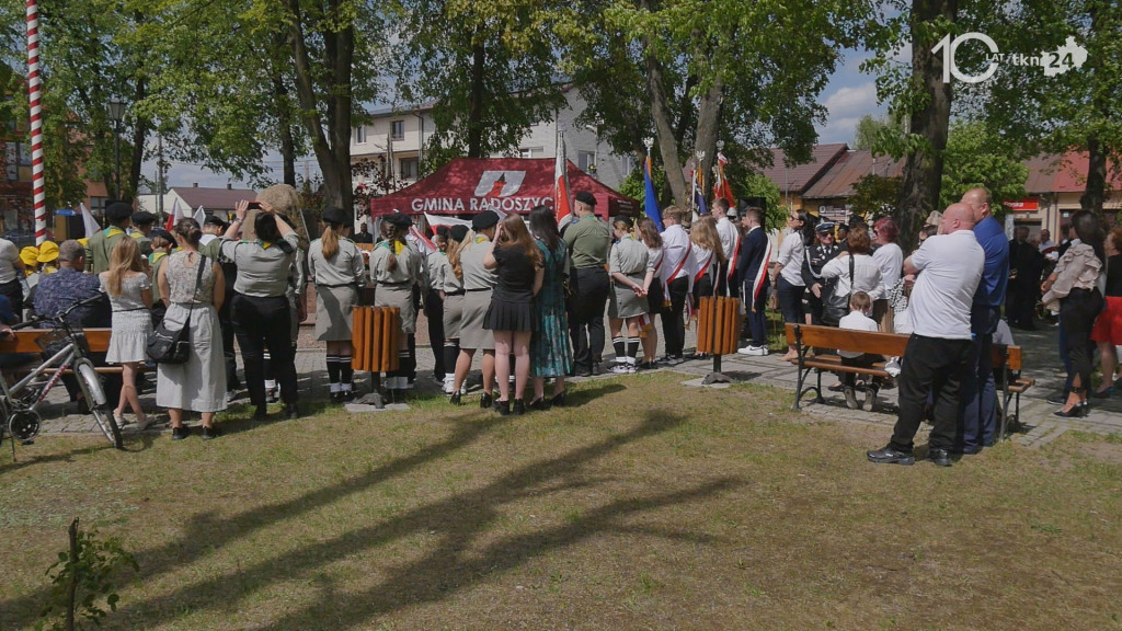 Gmina Radoszyce uczciła święto Konstytucji 3 Maja! [wideo, zdjęcia]