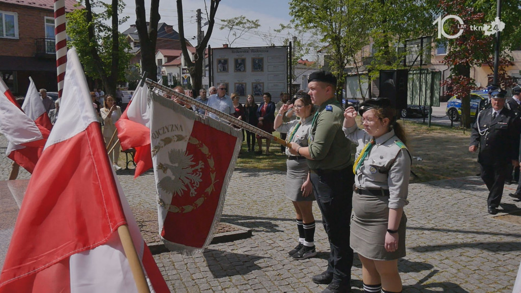 Gmina Radoszyce uczciła święto Konstytucji 3 Maja! [wideo, zdjęcia]