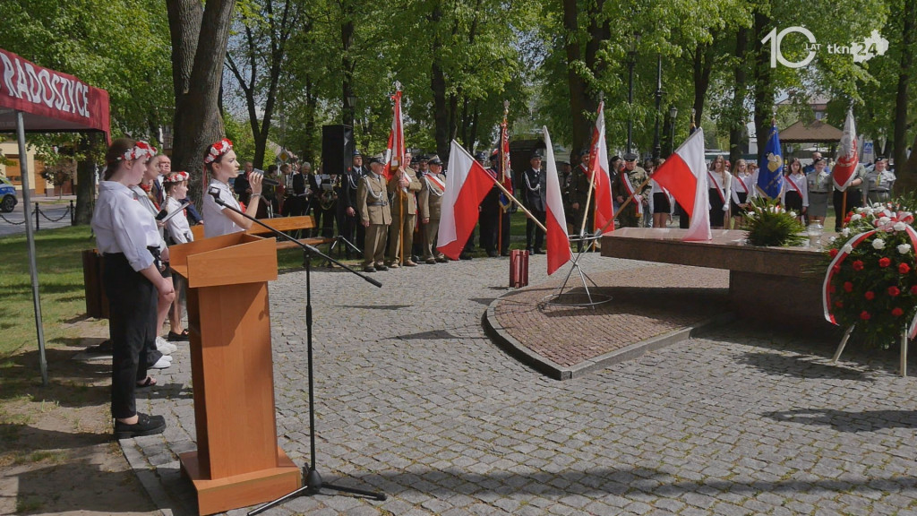 Gmina Radoszyce uczciła święto Konstytucji 3 Maja! [wideo, zdjęcia]