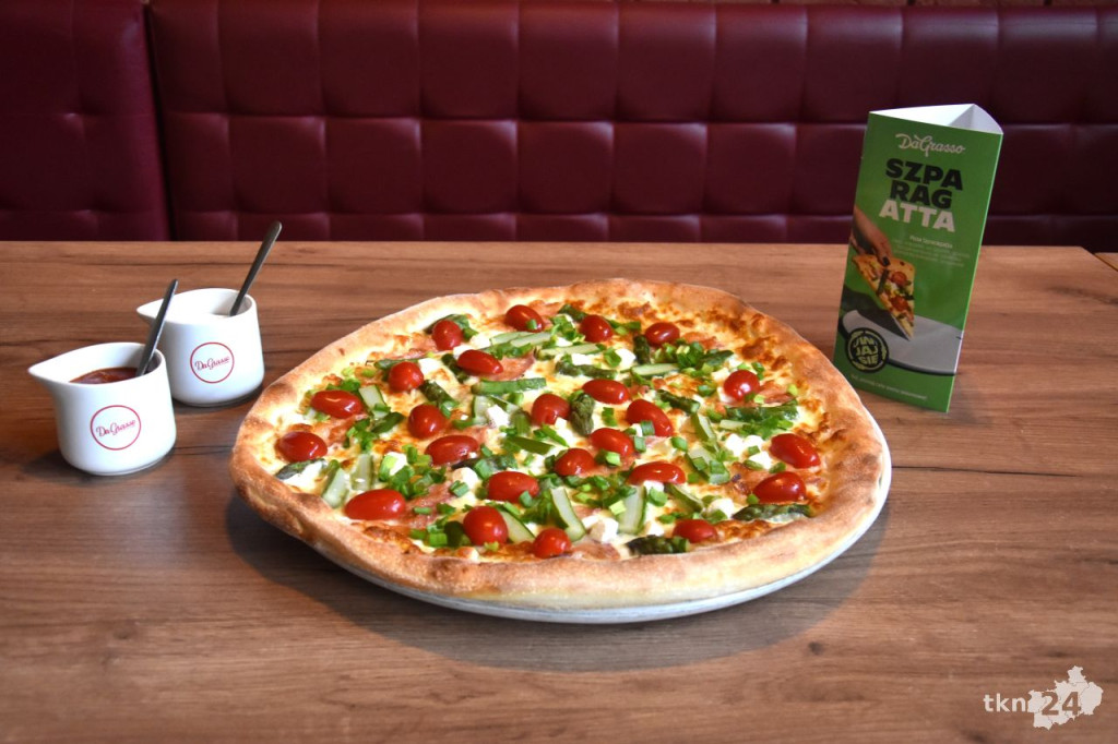 Da Grasso w Końskich. Dobra pizza, świeża oferta wiosenna i coś dla dzieci [wideo, zdjęcia]