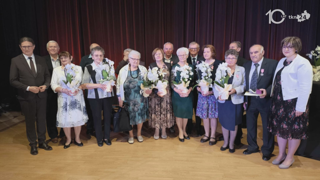 10 złotych par z gminy Stąporków. Za nami piękny jubileusz! [wideo, zdjęcia]