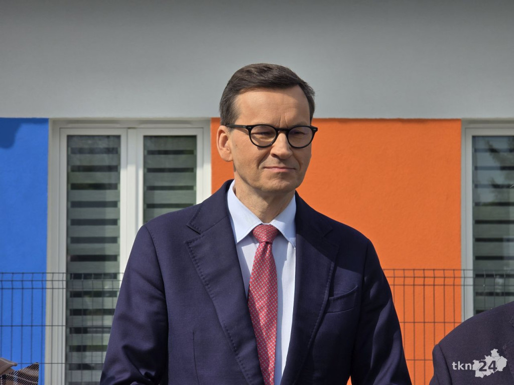 Były premier Mateusz Morawiecki odwiedził Rudę Maleniecką i Końskie [wideo, zdjęcia]