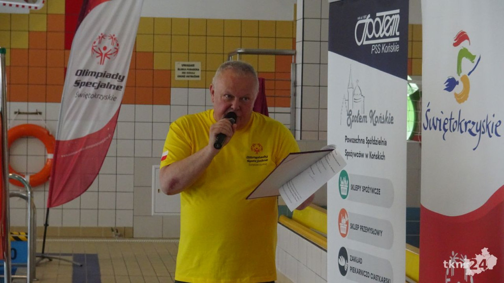 Olimpijczycy znów w Końskich. Rywalizowali niezwykli pływacy [wideo, zdjęcia]