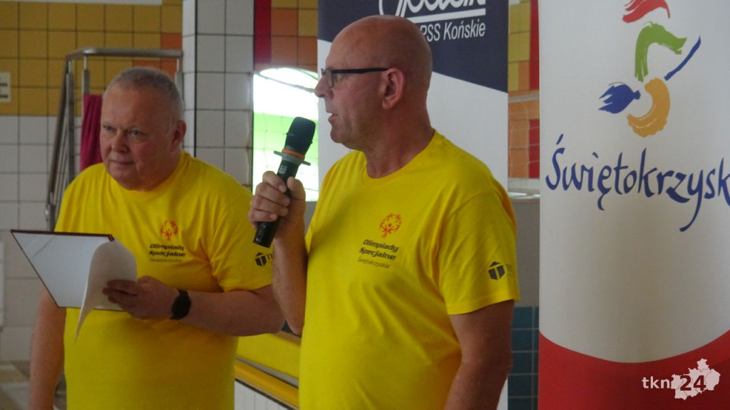 Olimpijczycy znów w Końskich. Rywalizowali niezwykli pływacy [wideo, zdjęcia]