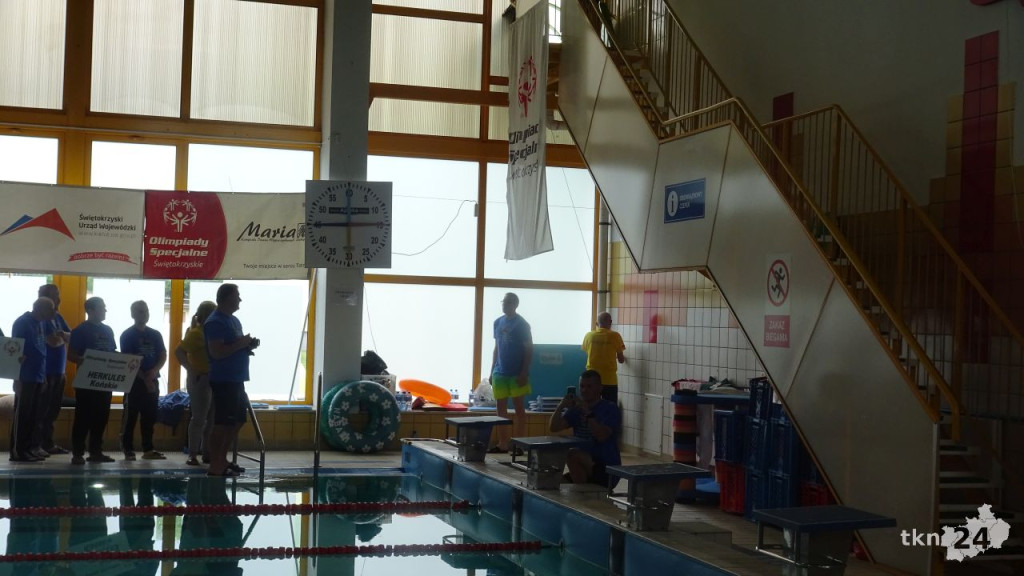 Olimpijczycy znów w Końskich. Rywalizowali niezwykli pływacy [wideo, zdjęcia]