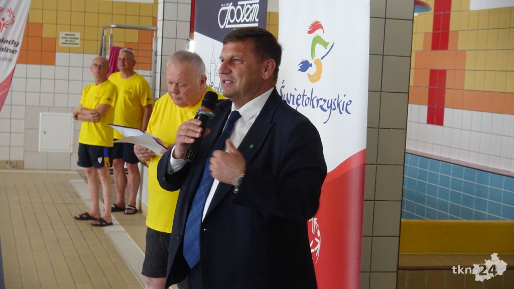 Olimpijczycy znów w Końskich. Rywalizowali niezwykli pływacy [wideo, zdjęcia]