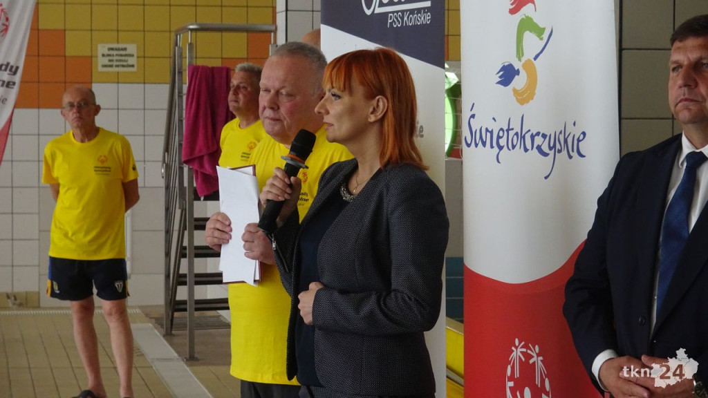 Olimpijczycy znów w Końskich. Rywalizowali niezwykli pływacy [wideo, zdjęcia]