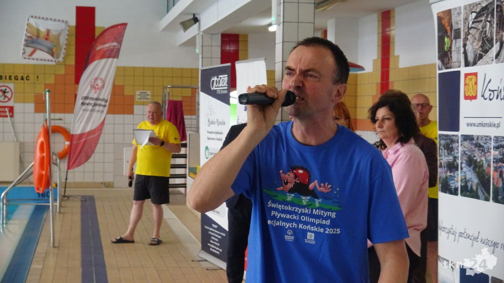 Olimpijczycy znów w Końskich. Rywalizowali niezwykli pływacy [wideo, zdjęcia]