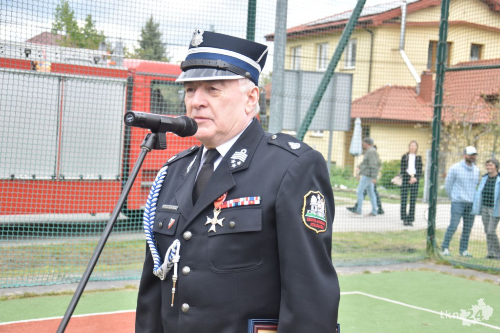 Strażacy z Rudy Malenieckiej uczcili swoje święto i przyznali medale za służbę [wideo, zdjęcia]