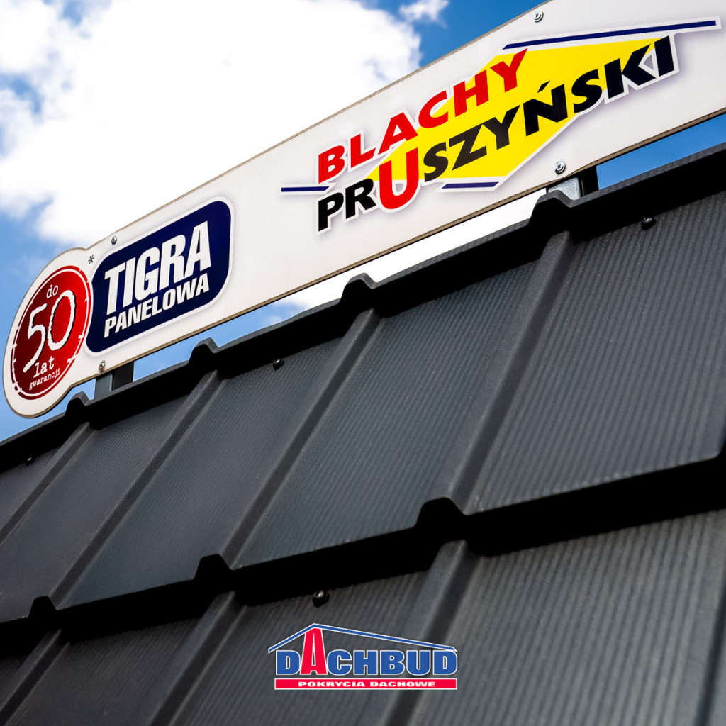 Dachbud poleca blachodachówki Tigra