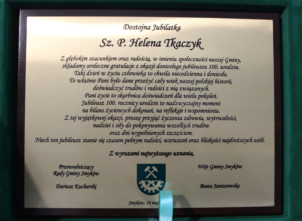 Helena Tkaczyk z Salaty ma już sto lat! [zdjęcia]