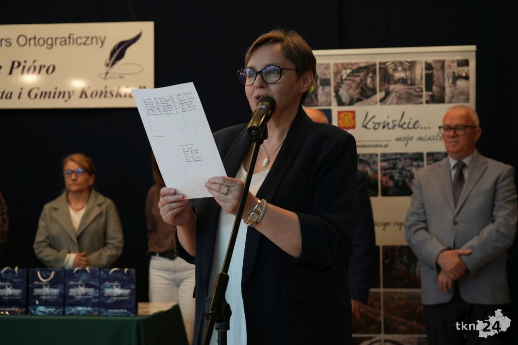 Rywalizowali w ortograficznym boju o Złote Pióro burmistrza [wideo, zdjęcia]