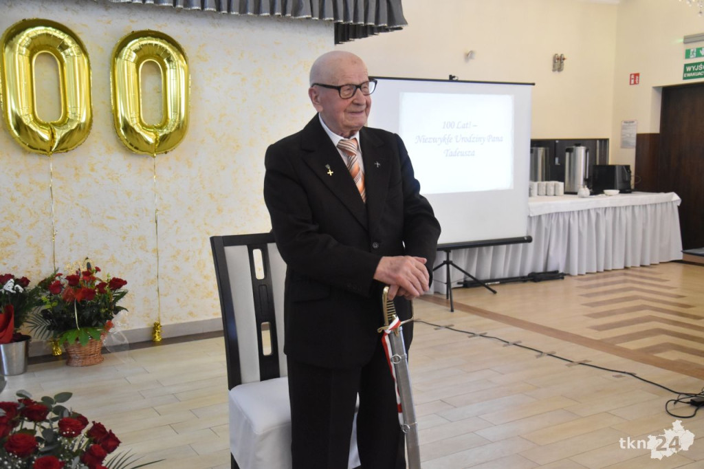 Pan Tadeusz Leszczyński z gminy Radoszyce skończył 100 lat [wideo, zdjęcia]